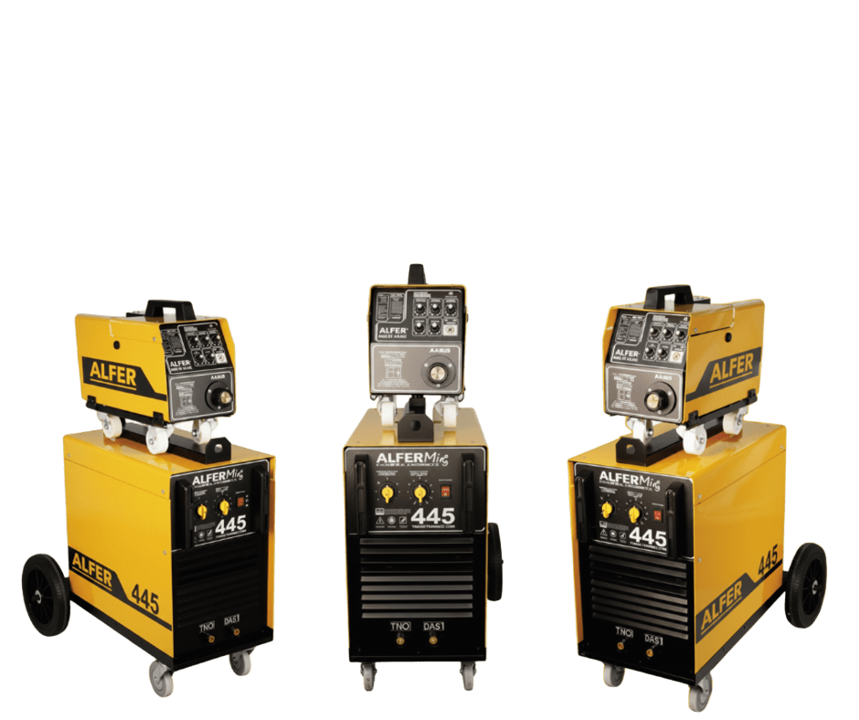Imagen principal de la Soldadora MAG MIG ALFER-445 con cabezal separado