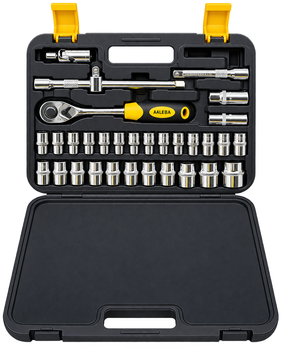 Imagen principal del kit de llave tubo KLLT1232 de 32 piezas
